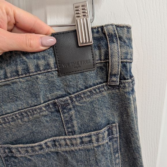 We The Free Dark Blue Flare Jeans - Picture 13 of 13